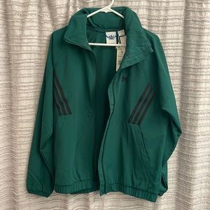 Unisex Adidas Jade Green Workshop Jacket